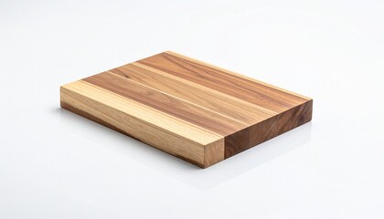 Fototapeta premium Wooden block striped laminated craftsmanship