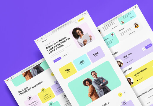 Agency Landing Page Template