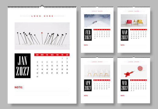 Calendar Template 2027