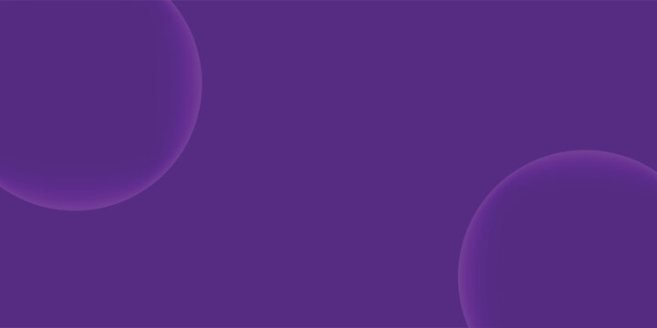Purple circle overlap modern abstract background for template design, banner, poster, wallpaper. Vector
