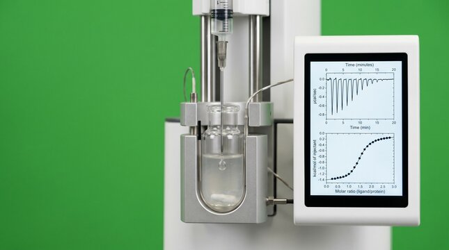 Isothermal Titration Calorimetry Cell With Display Screen Scientific Equipment