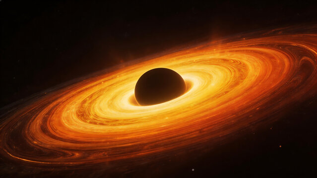 Black hole with accretion disk
