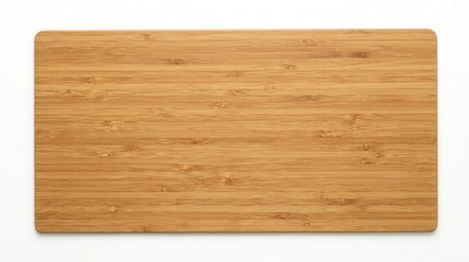 Naklejka premium Solid Natural Bamboo Kitchen Cutting Board Eco Friendly Heavy Duty Chopping Block