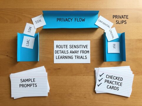 Privacy Flow Strategy for Adapting to AI Learning Trials