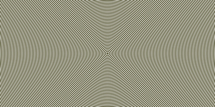 Abstract background with concentric circles creating a hypnotic optical illusion