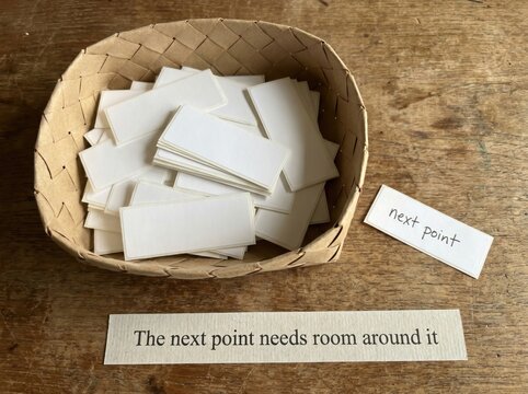Ideas in a Basket for Low Attention Span Activities