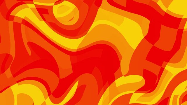 Vibrant abstract background, orange yellow gradient, wavy patterns, colorful texture