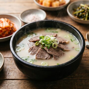 Seolleongtang Ox Bone Soup