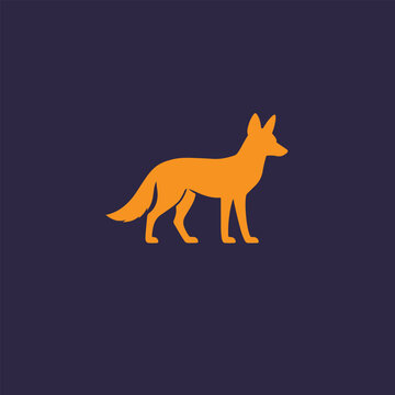 Baboon logo vector icon silhouette illustration mockup template.