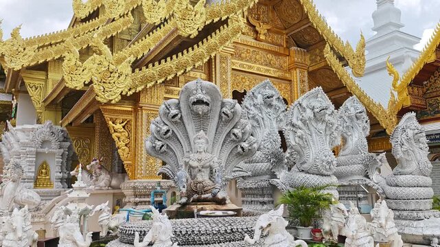 Temple architecture in Thailand