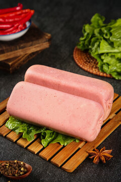 Fresh Pork Lunch Meat Cube Ready for Eat - Delicious Breakfast and Lunch