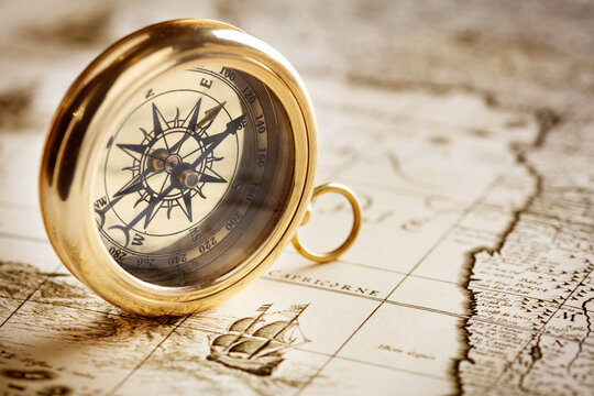Antique compass