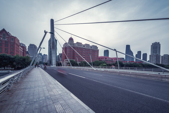 Haihe River Bridge in Tianjin, China - Urban Architecture