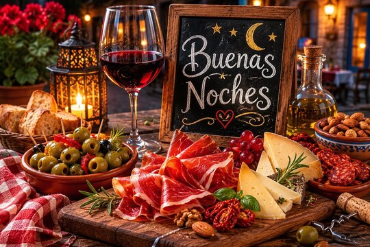 buenas noches candle light dinner 