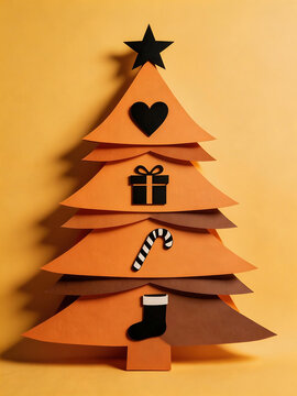 Paper Christmas Tree Decoration