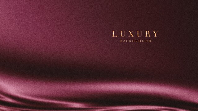 Premium burgundy abstract background featuring flowing silk textures, soft metallic highlights, and sophisticated luxury aesthetics. Ideal for branding, packaging, fashion, beauty, upscale marketing