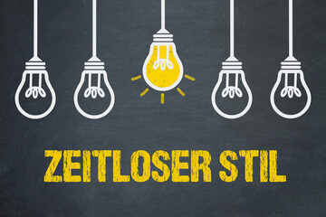 Obraz premium Zeitloser Stil