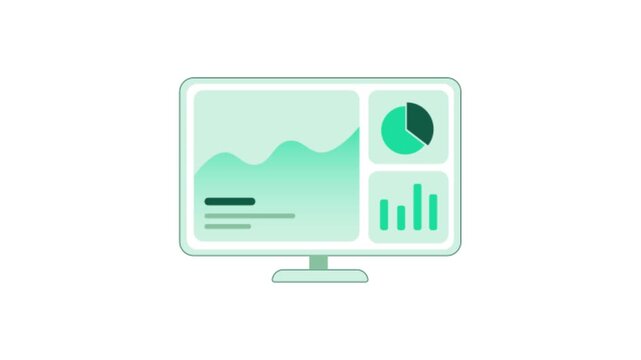 Create Dashboard Workflow Animation for Data Visualization App