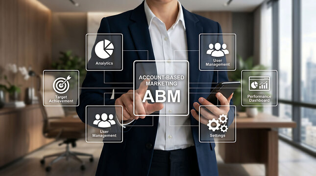 Account Based Marketing ABM Analytics Dashboard for Business Growth