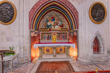 Naklejka premium Netre-dame cathedral, Sees, orne, normandy, france