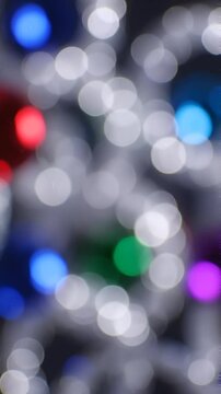 A Dazzling Display of Softly Blurred Colors and Bokeh Effects Creates a Dreamy Visual Experience, Capturing the Essence of Light and Reflection