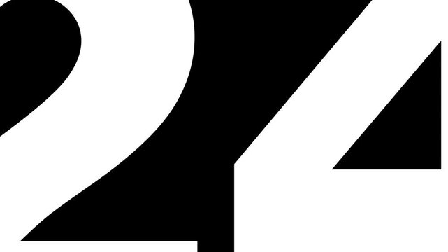 28 countdown, Analog of simple clean timer motion graphic with text numbers. 28 to 0 seconds countdown timer with analog clock icon animation on transparent background.