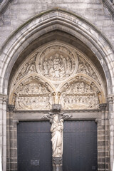 Obraz premium Bruges, the capital of West Flanders in northwest Belgium