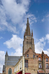 Fototapeta premium Bruges, the capital of West Flanders in northwest Belgium