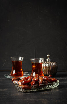 Oriental Tea Ceremony with Dried Dates