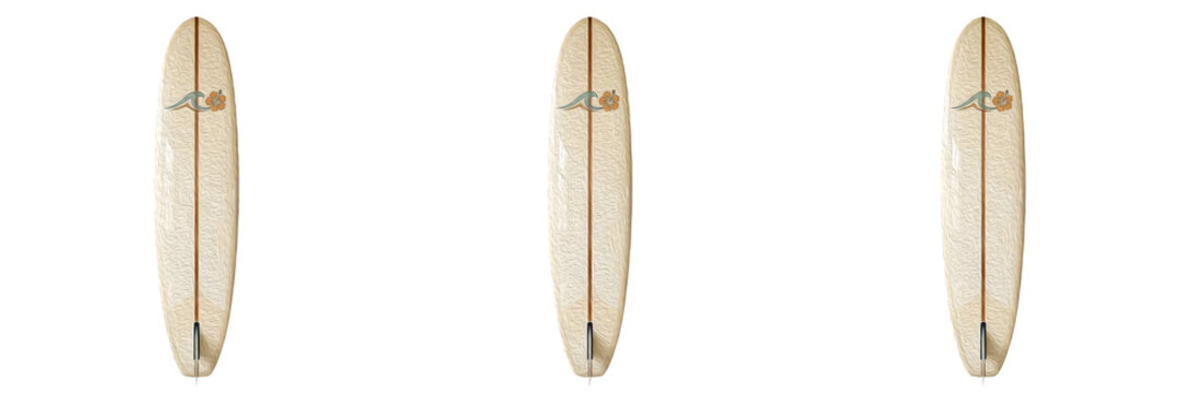 set of the  Steve Boehner balsa mini boards isolated on withe background PNG photo high quality''