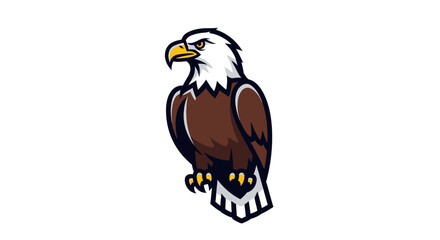 Fototapeta premium American Bald Eagle Bird Animal.