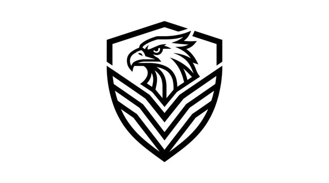shield with wings