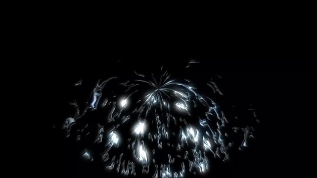 2D water Medium Waterfall Animation, water splash animation with fine droplets and dramatic fluid motion isolated on black background, overlays, motion graphics water affect Natural Waterfall video