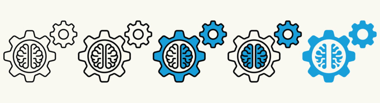 Brain and Gear Elements Collection