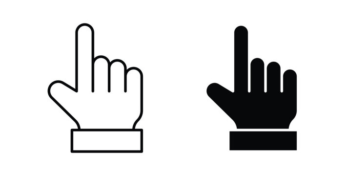 Cursor hand icon