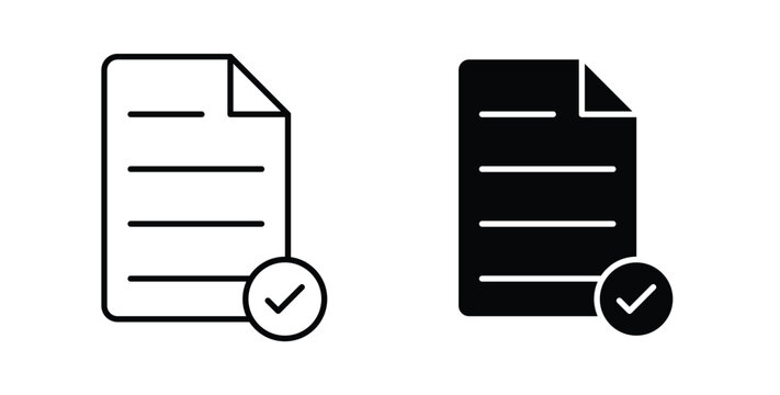 Document accepted icon