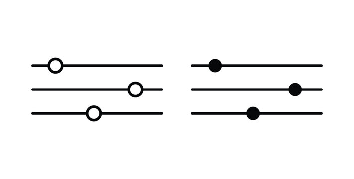 Settings sliders icon