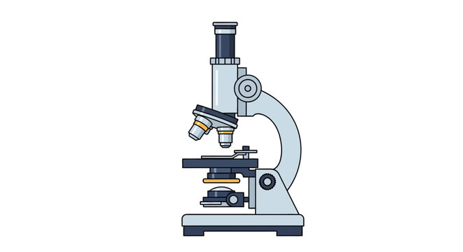 Laboratory Microscope Instrument Device.