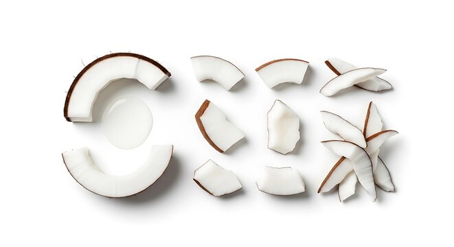White ceramic coffee cups with latte art on saucers.