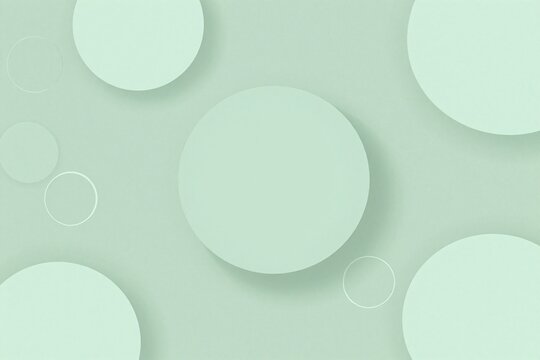 A bunch of green bubbles on a green background