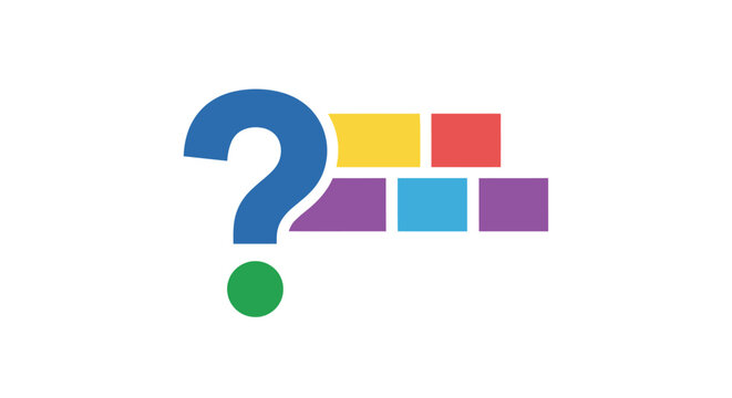 Microsoft Windows Question Mark Logo.