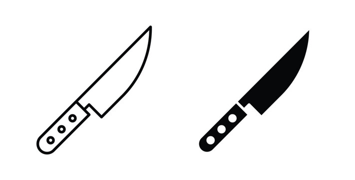 Kitchen knife icon