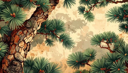Fototapeta premium christmas tree branches