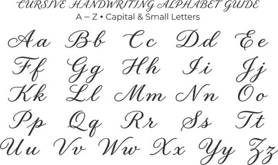 Naklejka premium Hand drawn alphabet letters vector font sketch illustration design set seamless calligraphy type symbols and word art collection