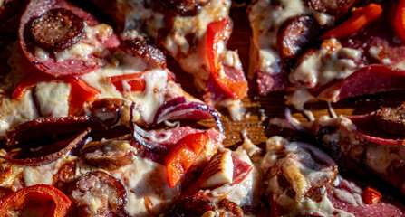 Domowa pizza, polska wieś, 100 % eko. © Maciej G. Szling