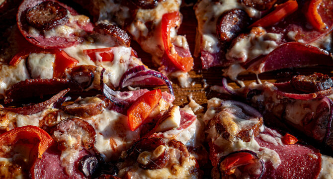Domowa pizza, polska wieś, 100 % eko.