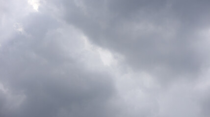 Fototapeta premium Overcast Sky with Heavy Storm Clouds