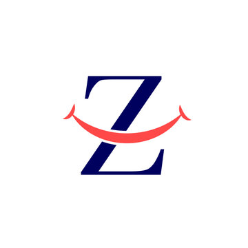 Z Alphabet Smile Logo DesignSmile Alphabet Logo Design 