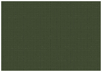 Fototapeta premium Abstract dark olive green textured grid pattern with horizontal and vertical