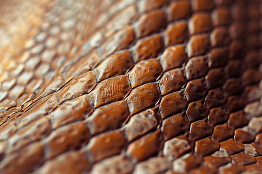 Exotic snake skin scales texture background